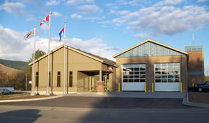 Fire hall exterior