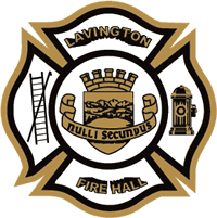 Lavington fire hall shield logo