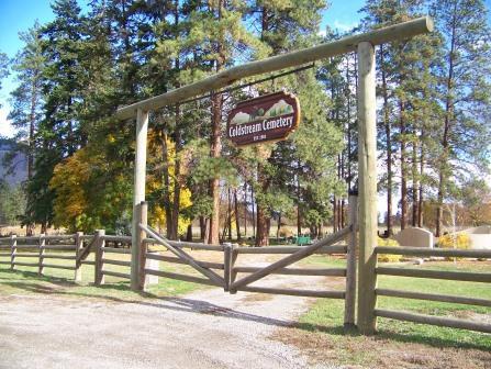Arch entrance to cemetery