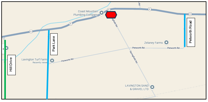 Springfield Closure map