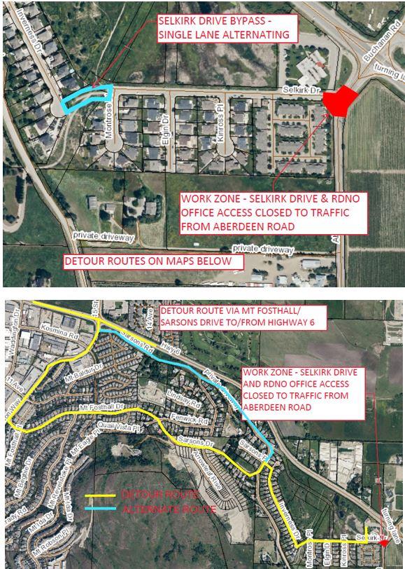 Aberdeen Road Closure